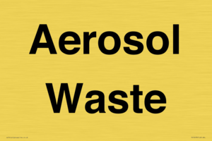 Aerosol Waste